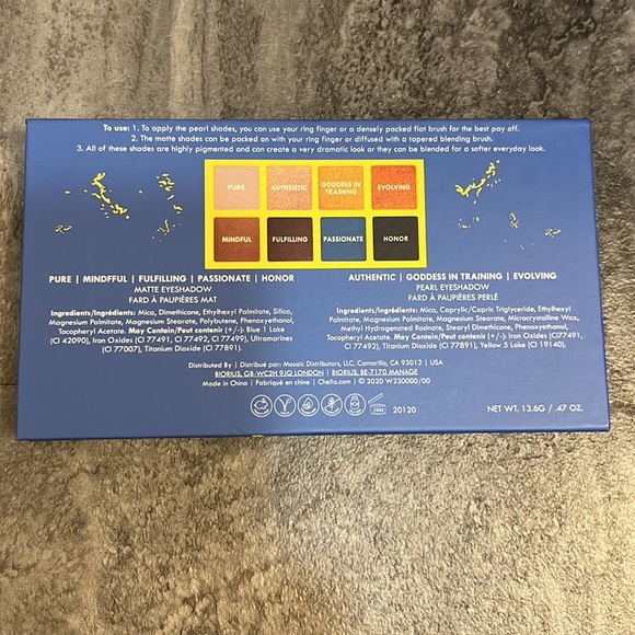 CHELLA - Divine Purpose Eyeshadow Palette Limited Edition - Picture 3 of 6